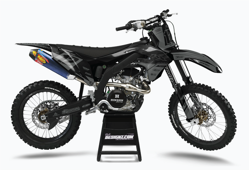 BRACE design, (customizable graphic kits)