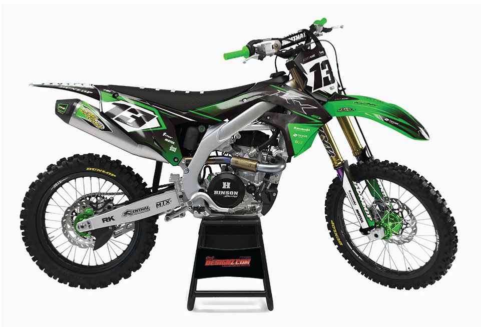 FADE design, (customizable graphic kits)