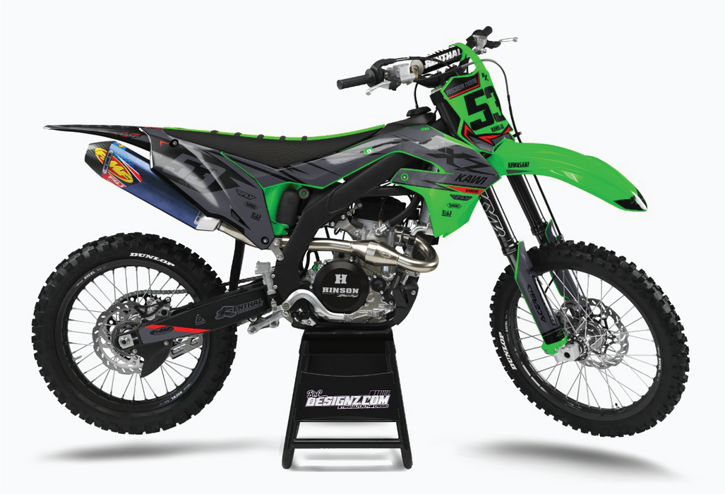 GRIME design, (customizable graphic kits)