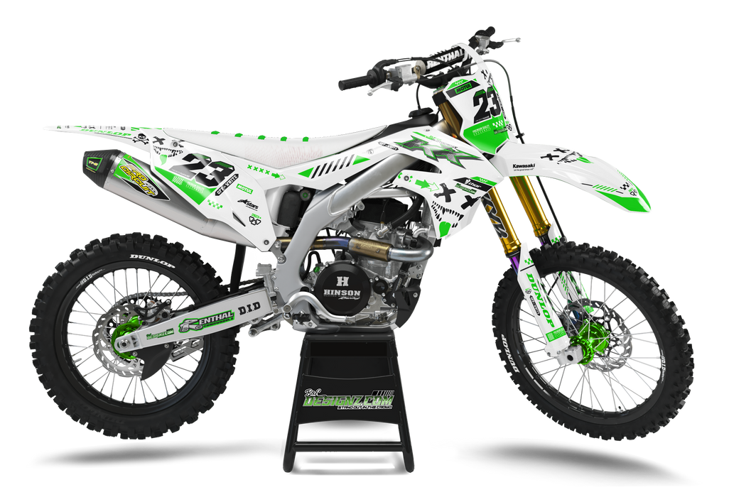 BAC SLASH design, (customizable graphic kits)