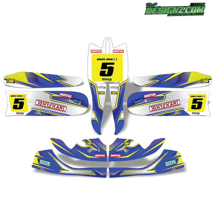 SIGN Go Kart decals & graphic kits