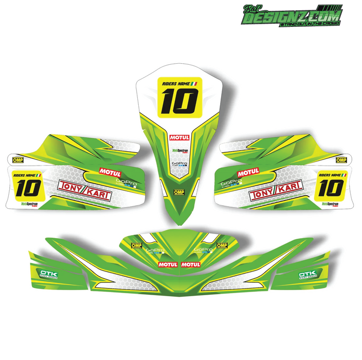 FUSE Go Kart decals & graphic kits