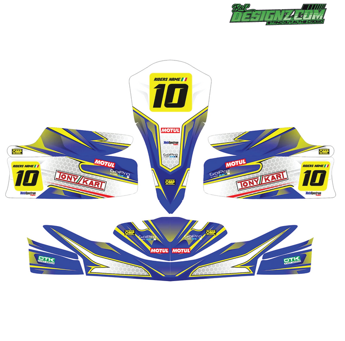 RIPE Go Kart decals & graphic kits