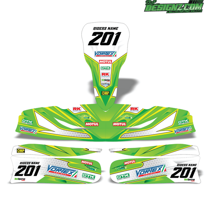 MOOD Go Kart decals & graphic kits