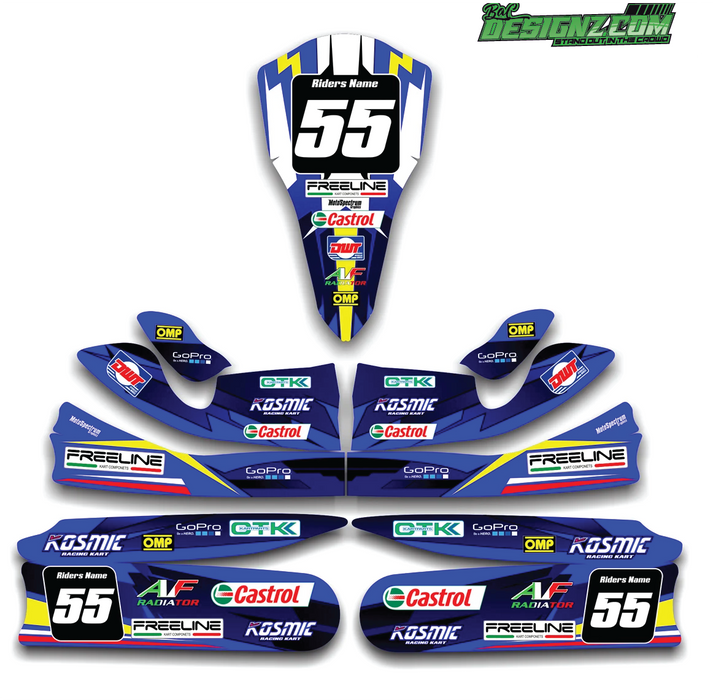 STANCE Go Kart decals & graphic kits