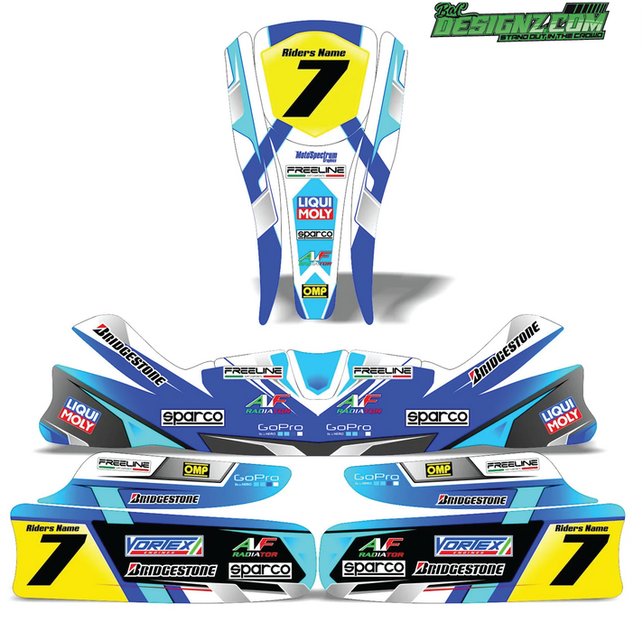 ROAD Go Kart decals & graphic kits