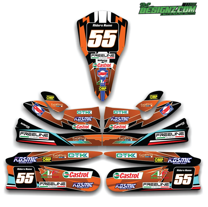 JOINER Go Kart decals & graphic kits