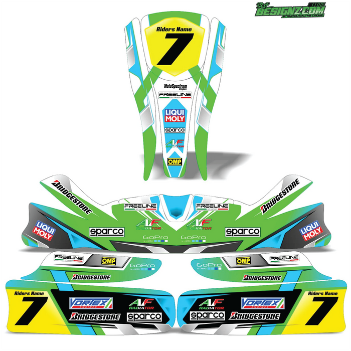 ROTOR Go Kart decals & graphic kits