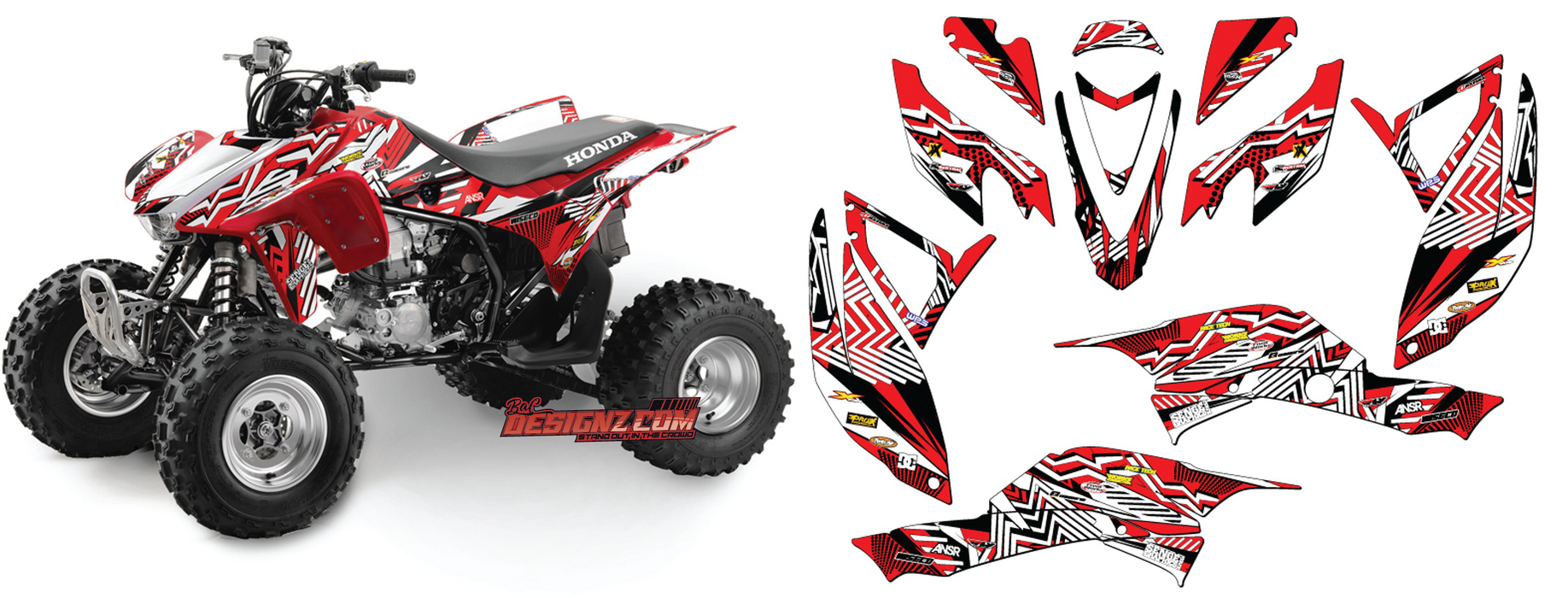 MIRROR Design ATV graphics