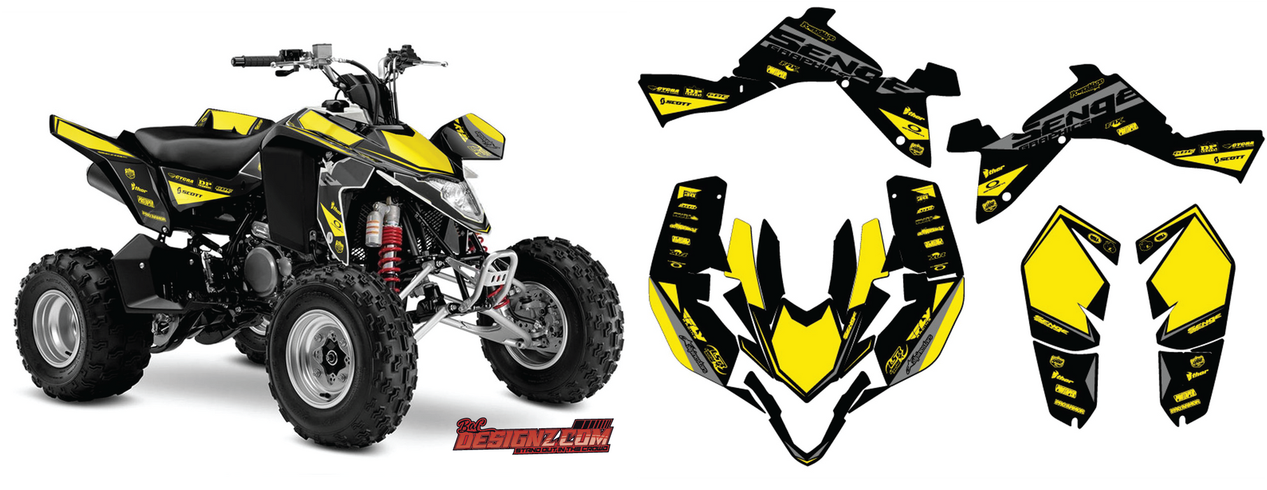 PULLER Design ATV graphics