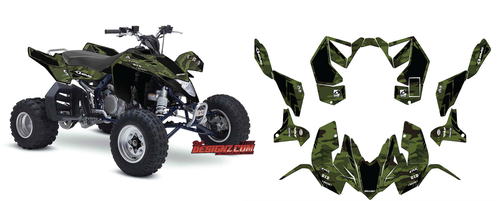 PLIER Design ATV graphics