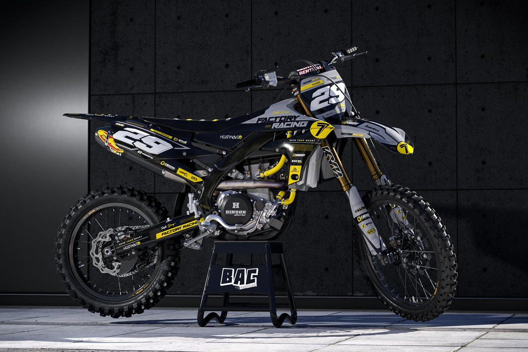 SANTIAGO design, (customizable graphic kits)