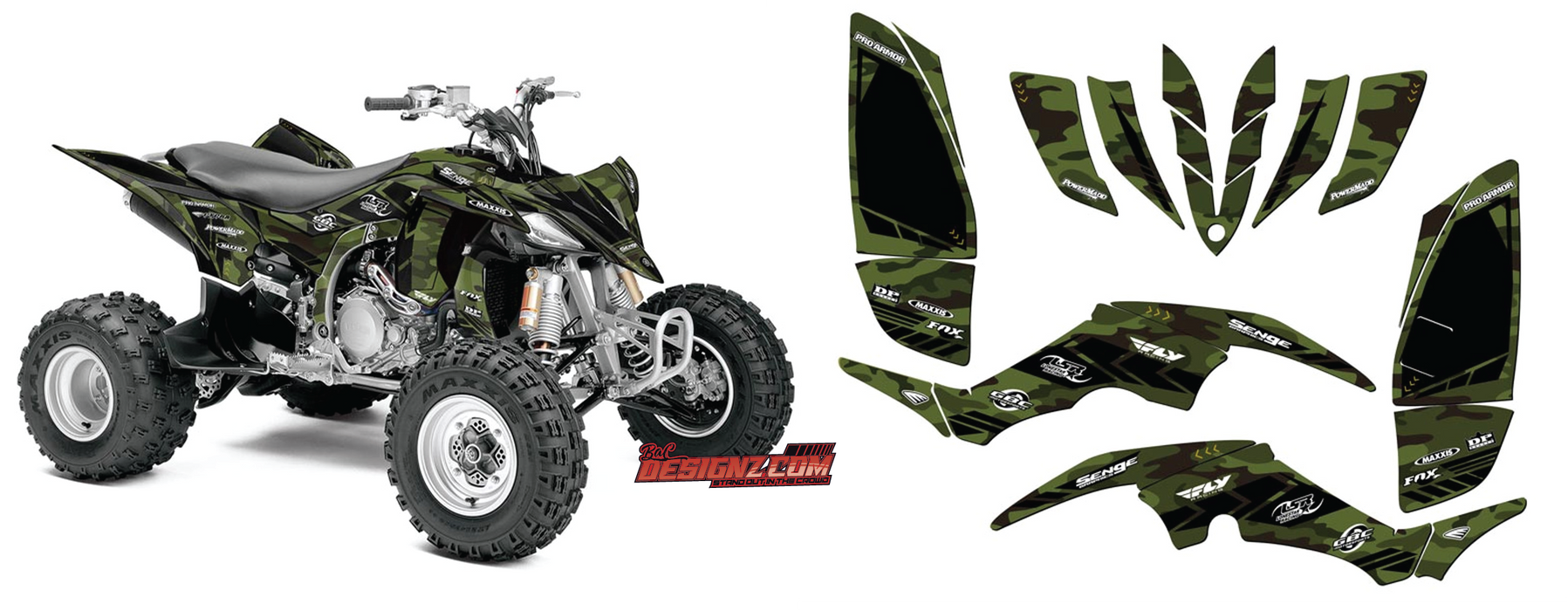 EXHAUST Design ATV graphics
