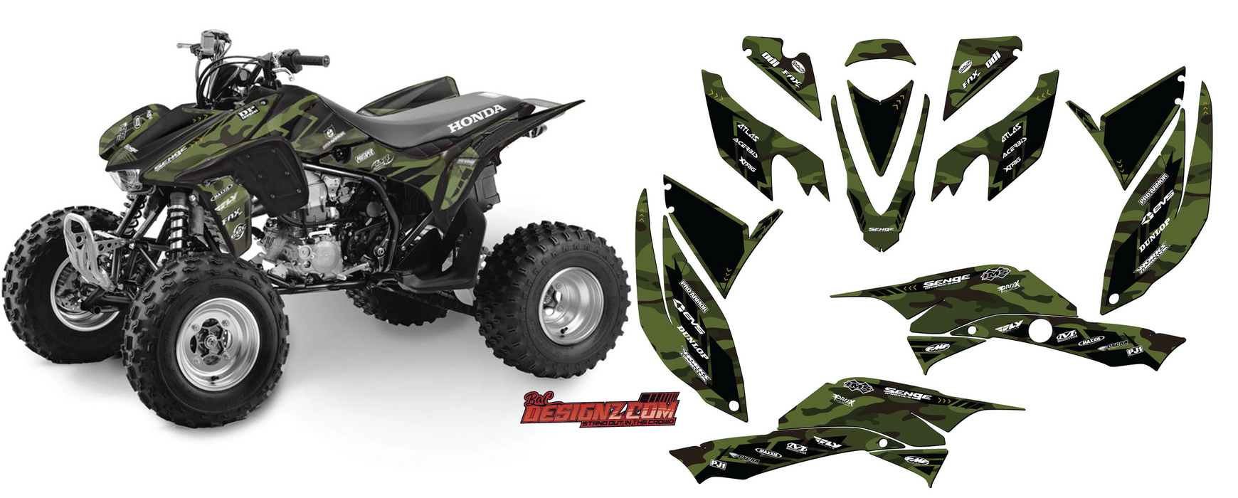 CAN Design ATV graphics