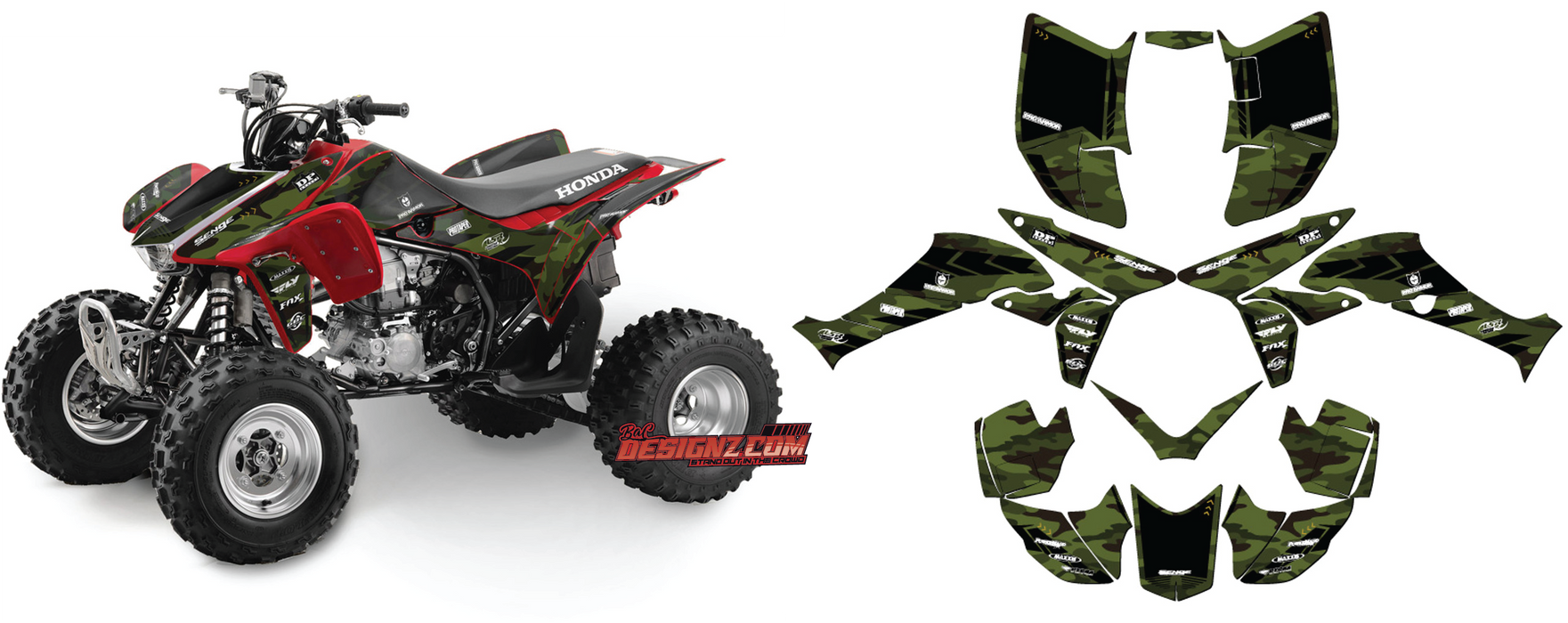 HITCH Design ATV graphics