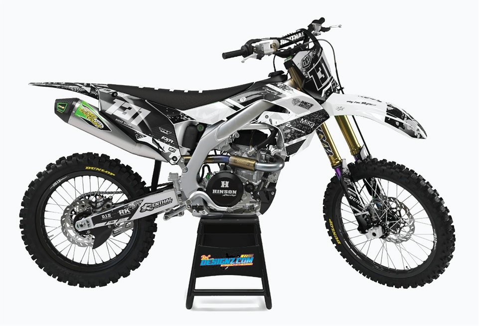 CAMO design, (customizable graphic kits)