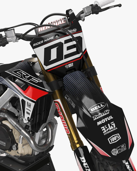 DARK design, (customizable graphic kits)