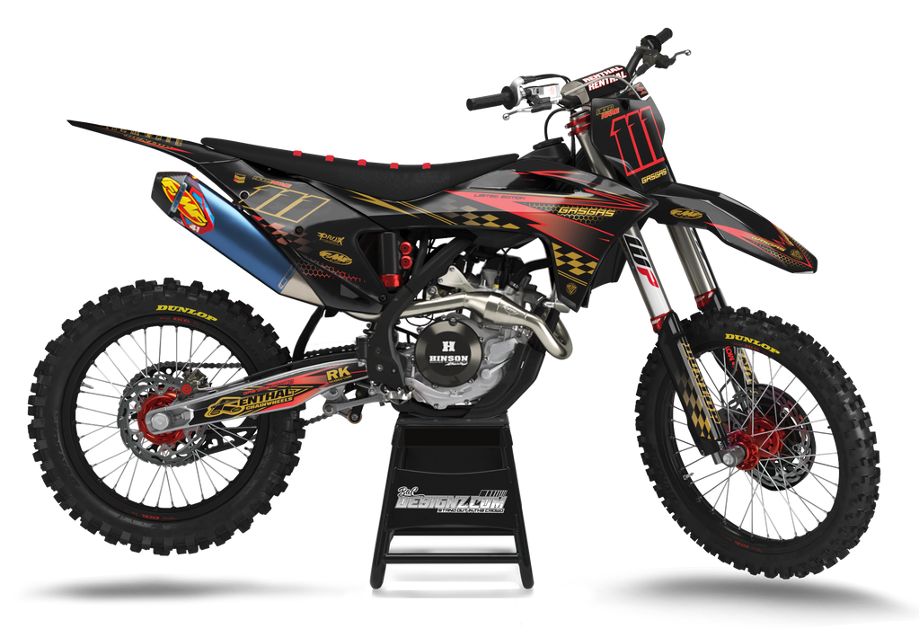 STOP design, (customizable graphic kits)