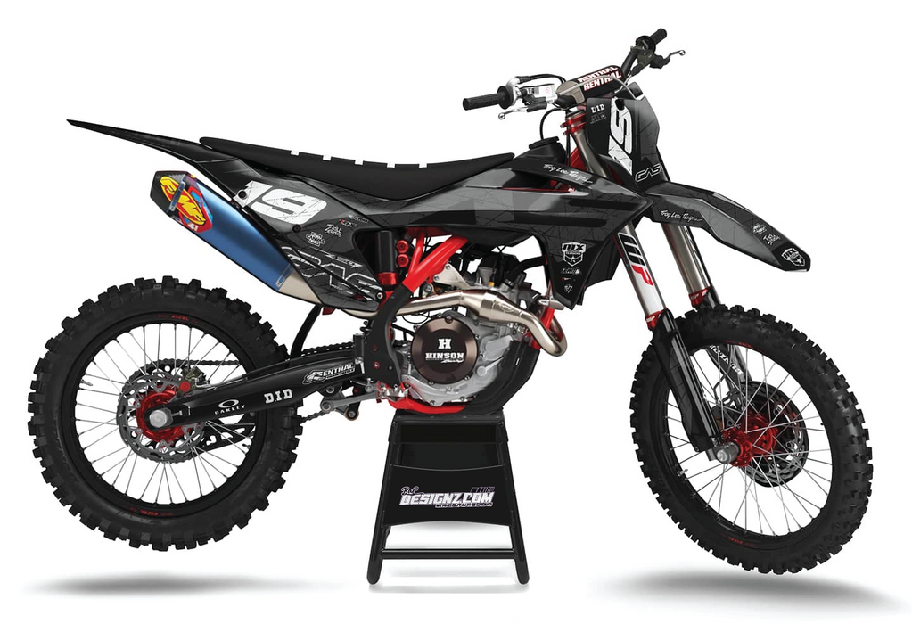 BLAST design, (customizable graphic kits)