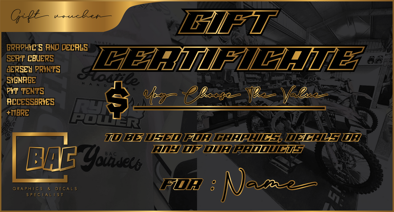- Gift Card – The Perfect Gift for MX Riders