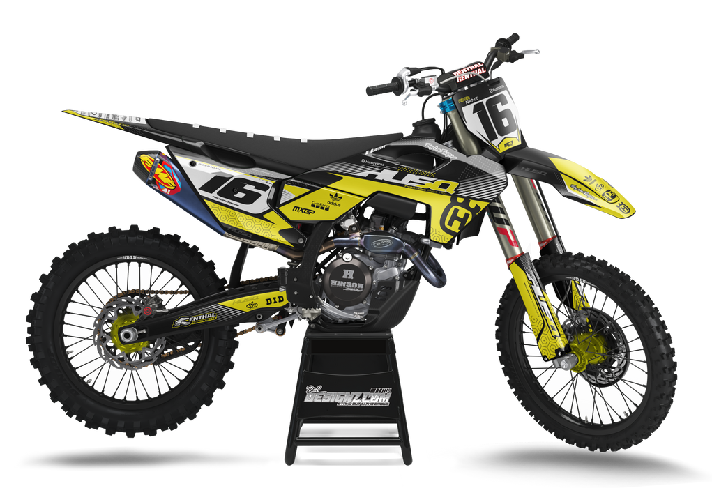 HUSS design, (customizable graphic kits)