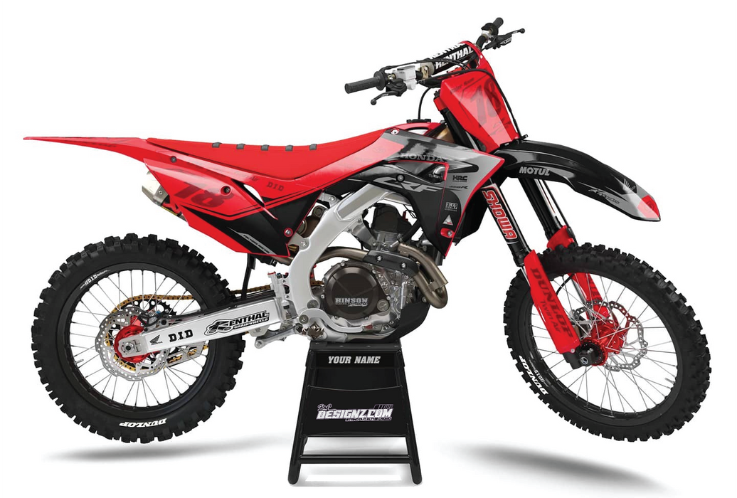 BRAAP design, (customizable graphic kits)