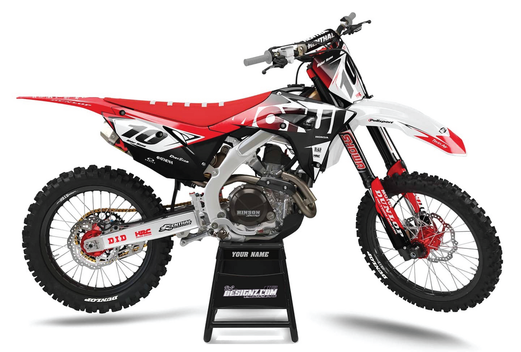 SHRED design, (customizable graphic kits)