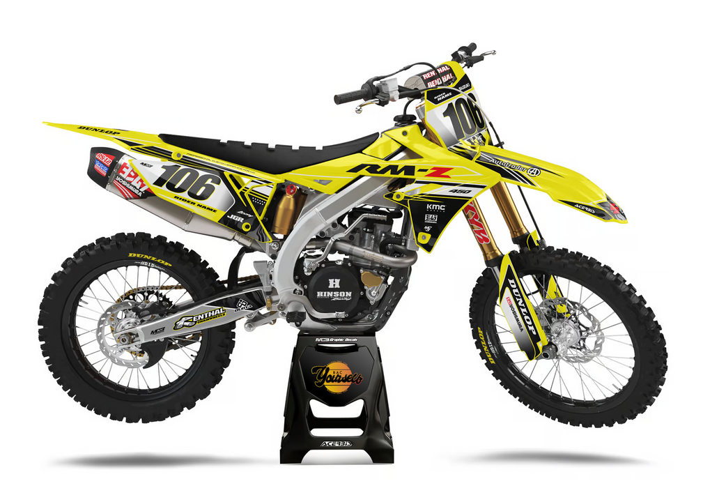 KMC design, (customizable graphic kits)