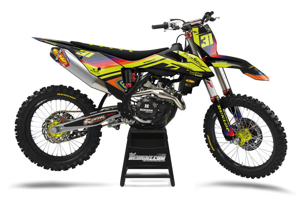 TRIPLE design, (customizable graphic kits)