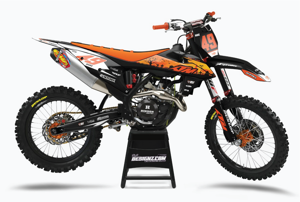 PIT design, (customizable graphic kits)