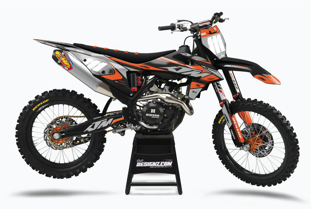 RANGE design, (customizable graphic kits)