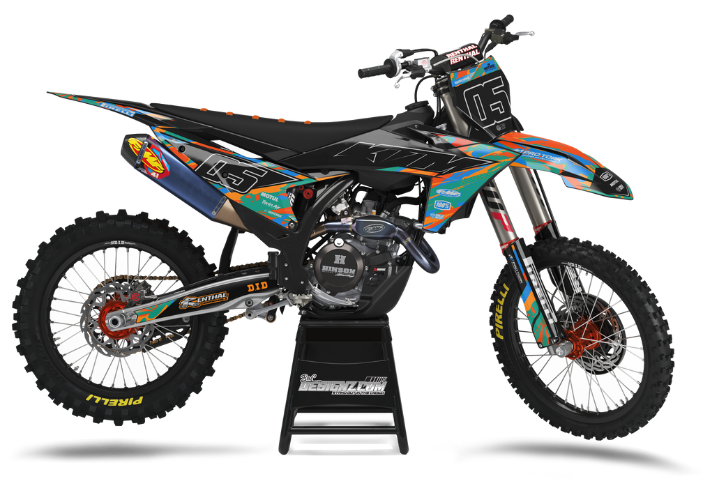 MUD design, (customizable graphic kits)