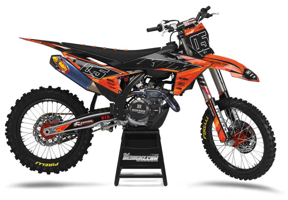 THROTTLE design, (customizable graphic kits)
