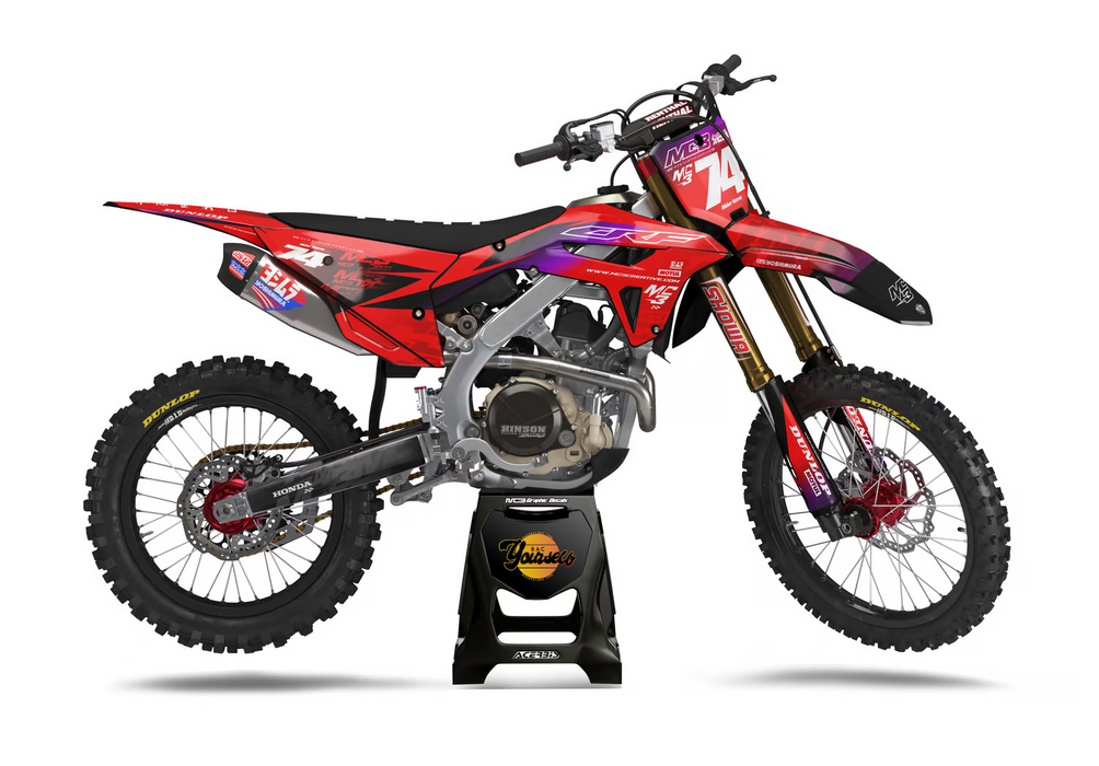 MC design, (customizable graphic kits)