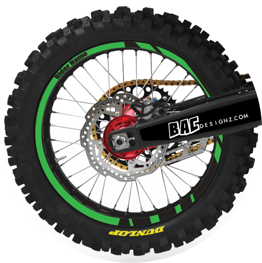 R10 Rim decals & graphics