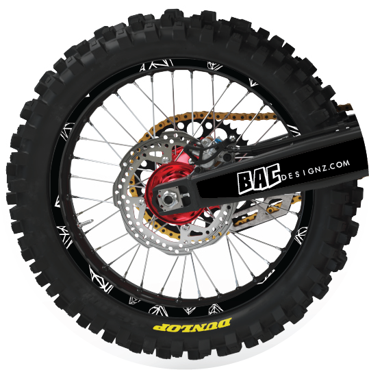 R8 Rim decals & graphics
