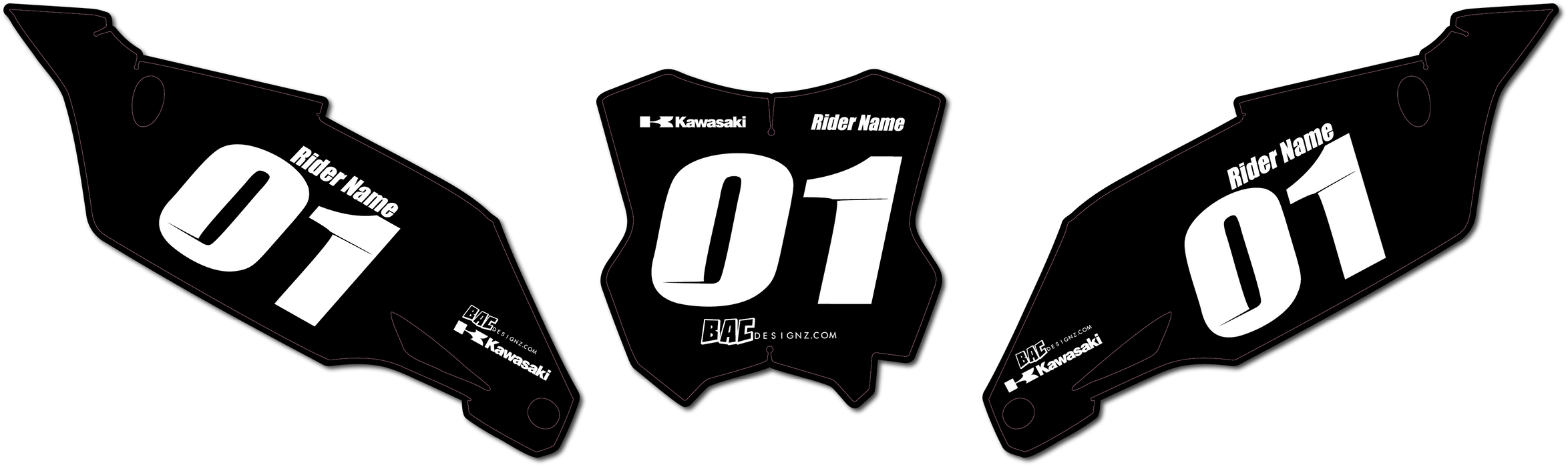 BLAK number plates