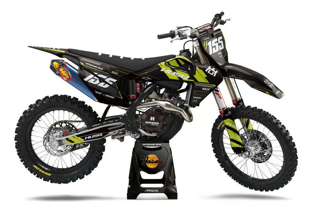 SCRATH design, (customizable graphic kits)