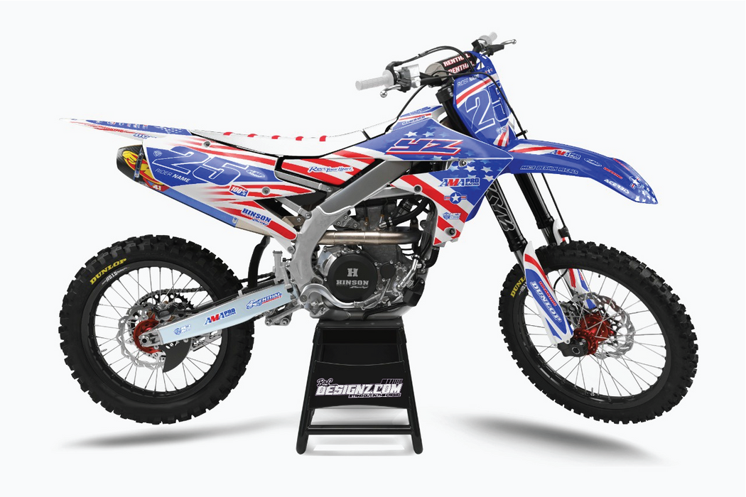 AMERICA design, (customizable graphic kits)