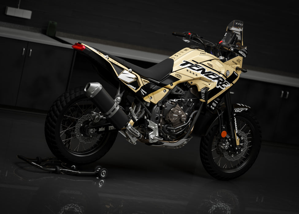 DAKAR design, (customizable graphic kits)