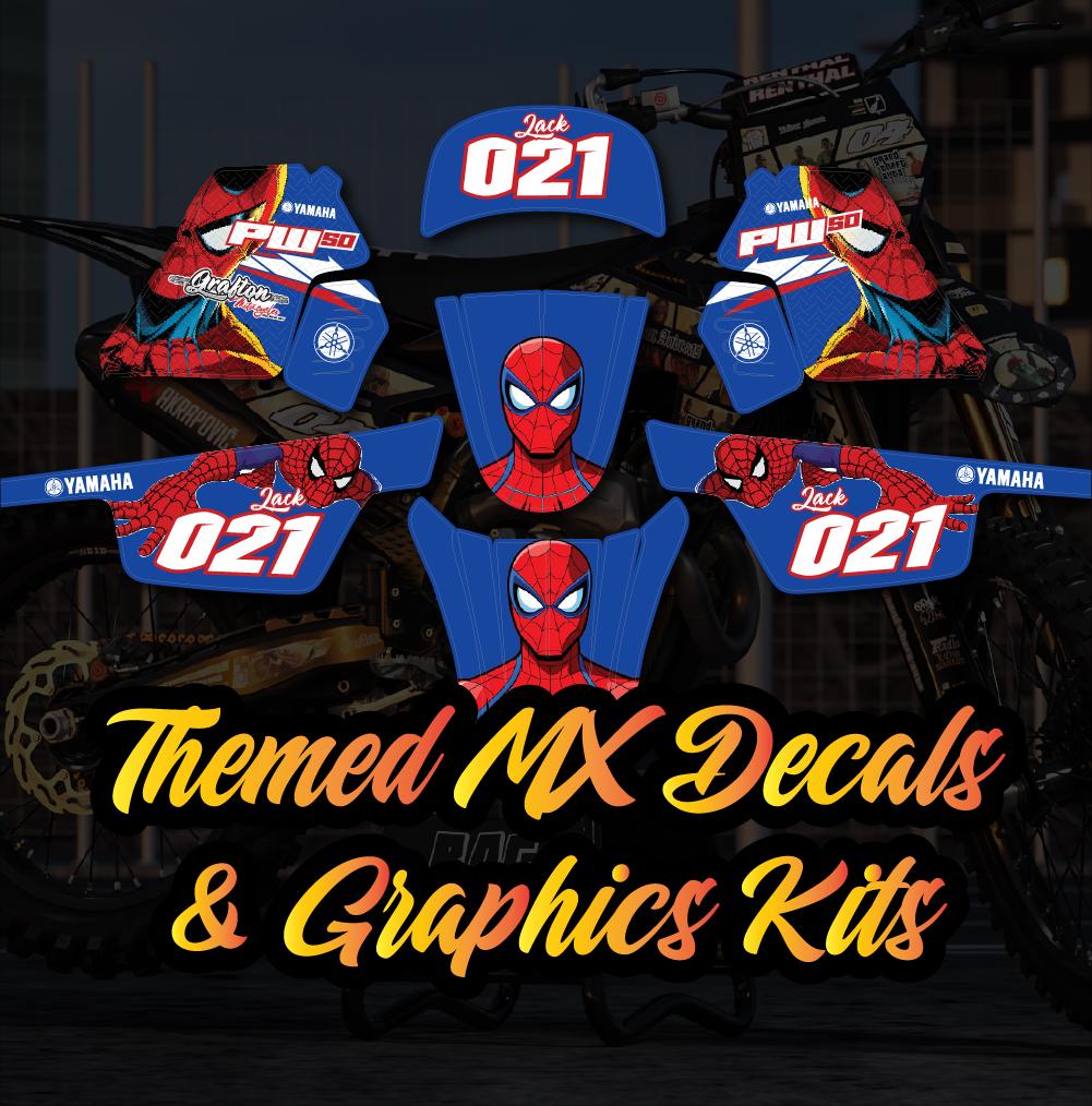 Themed MX Decals & graphics kits — Bac designz