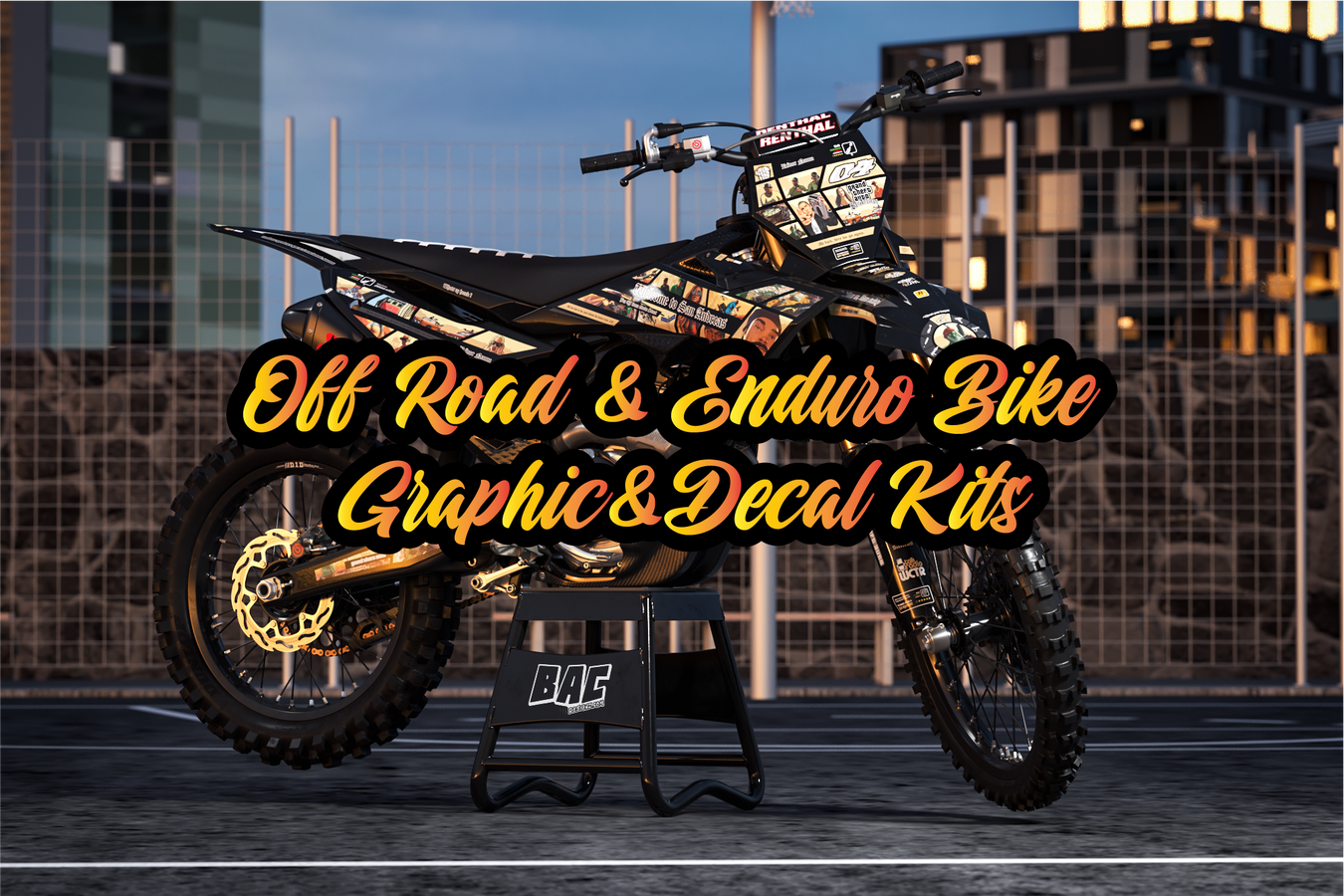 Off Road & Enduro Bike Graphics and Decal Kits