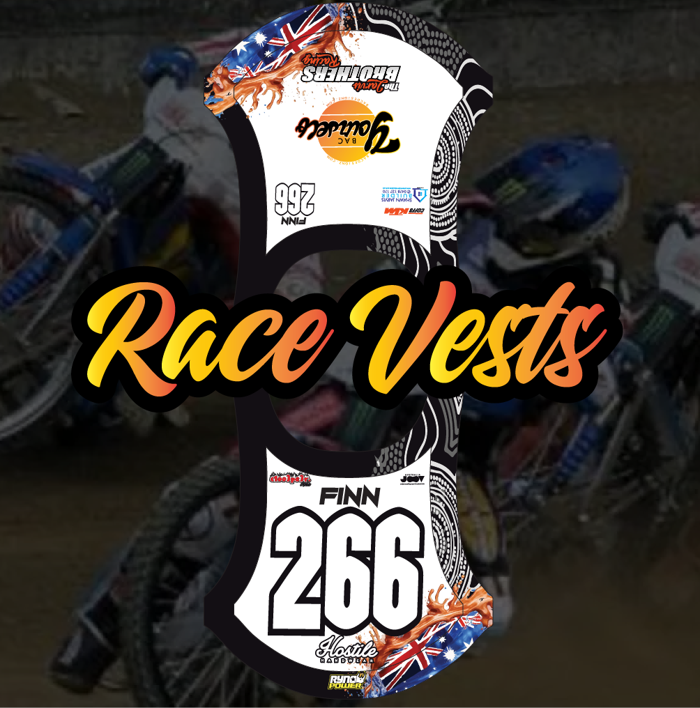 Race Vests — Bac designz