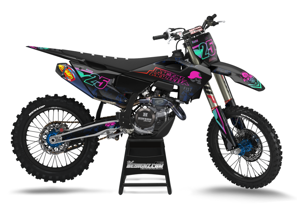 SKULL IT ,HUSQVARNA design, (customizable graphic kits)