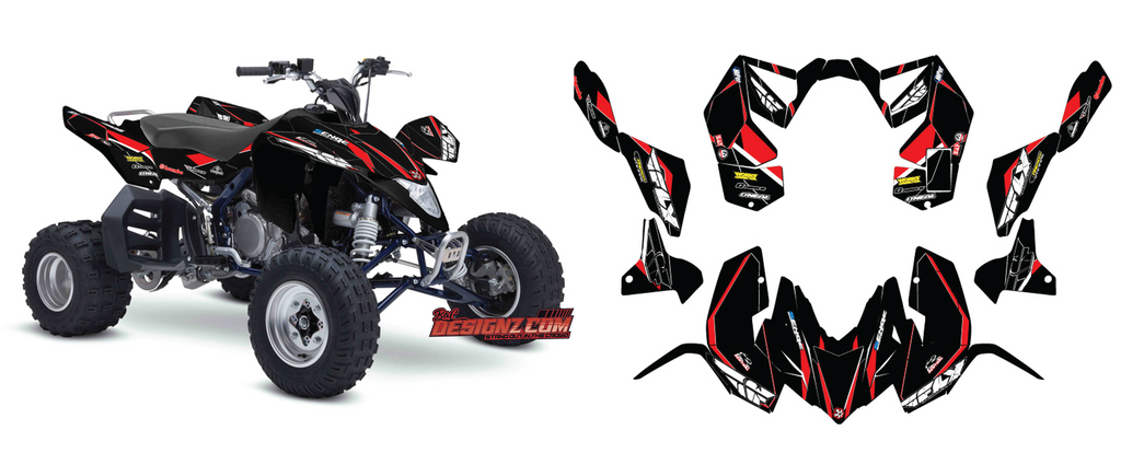 Atv Graphics Kit ATV Decals & Graphic Kits — Bac designz