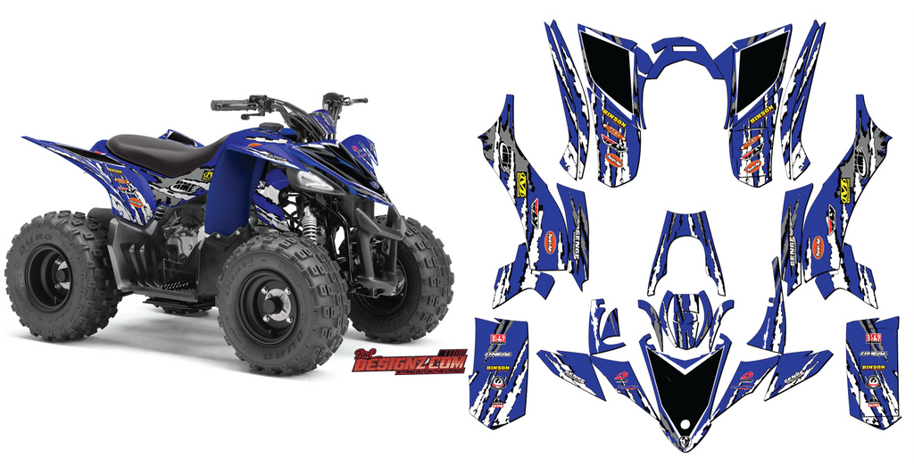Atv Graphics Kit ATV Decals & Graphic Kits — Bac designz