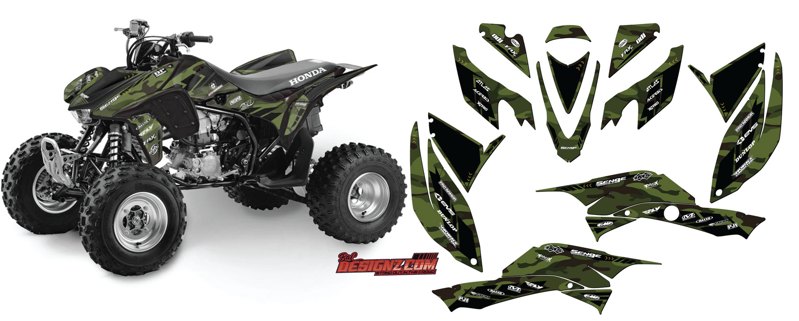 A4 Design ATV graphics — Bac designz