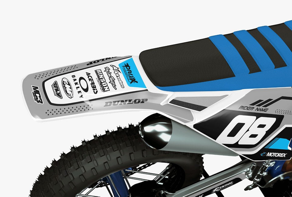 Husqvarna BLUE design, (customizable graphic kits)