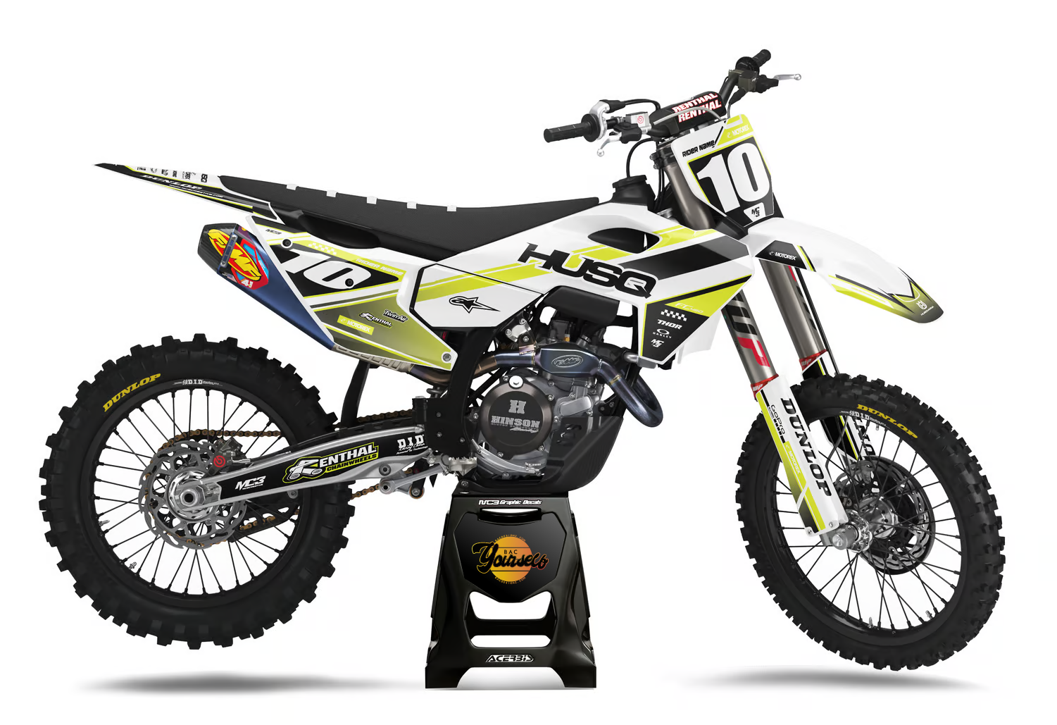 Husqvarna BUCKLE design, (customizable graphic kits) — Bac designz