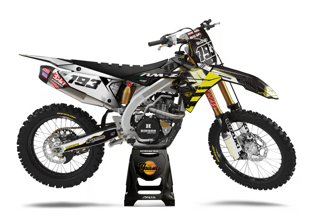 SUZUKI GEO design, (customizable graphic kits)